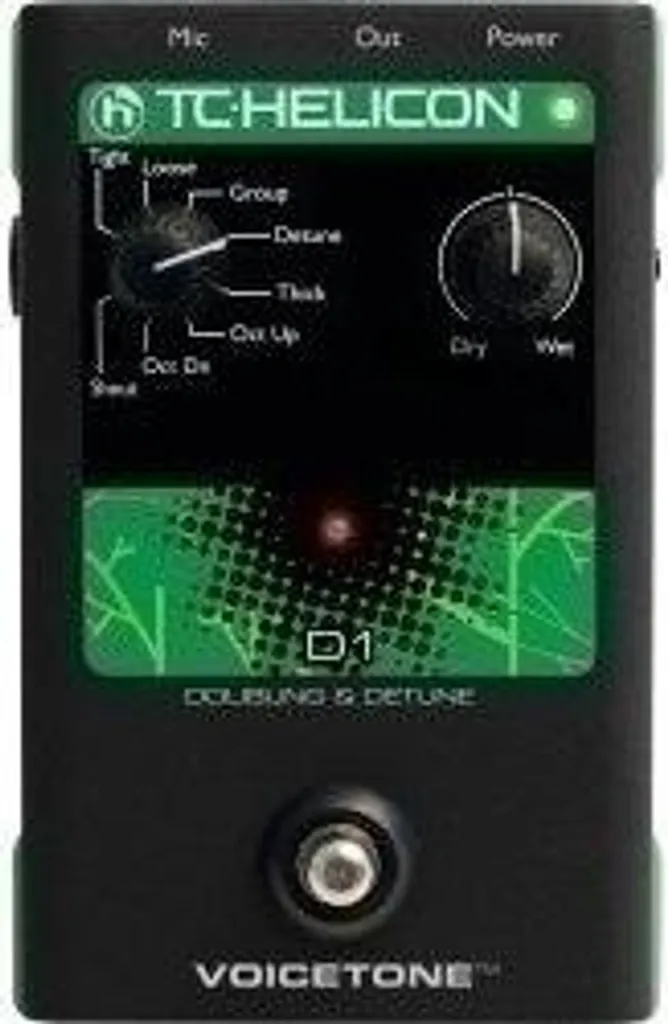 Voix trop fine en live ? Corrigez-la avec le TC Helicon VoiceTone D1 Dubler