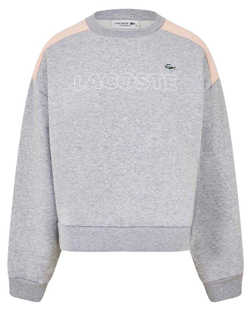 Lacoste - Sweatshirt für Damen, leger GT20624 (34 DE) (Silber)