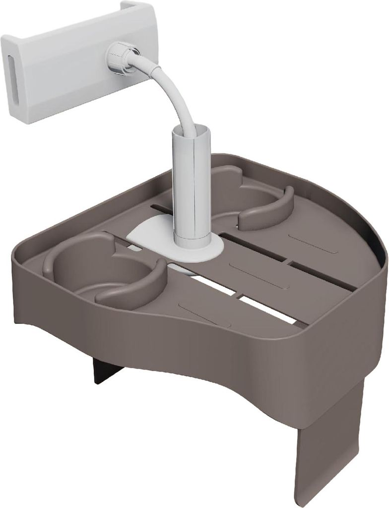 3-in-1-Telefonhalter mit Getränkehalter, verstellbar, für Outdoor-Spas, Whirlpools, aufblasbare Pools, Telefonständer, Getränkehalter, Schlange...