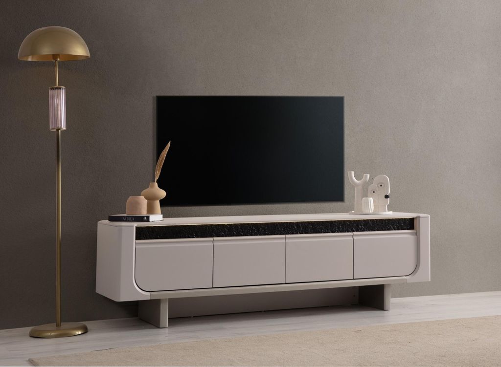 Exklusives TV-Sideboard Designer Wohnzimme Lowboard TV-Schrank