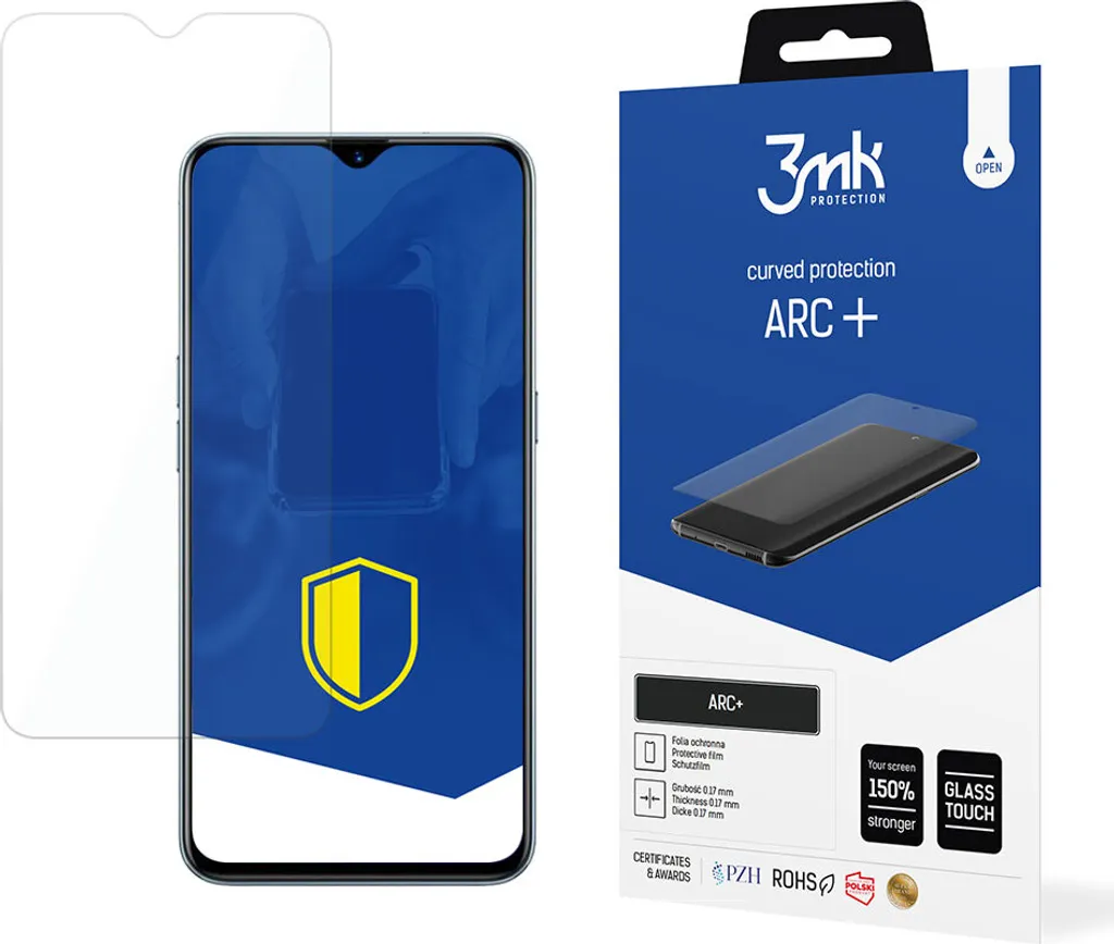 Pellicola Realme X2 Pro 3Mk Arc+ Protezione Curva Totale Rigenerante