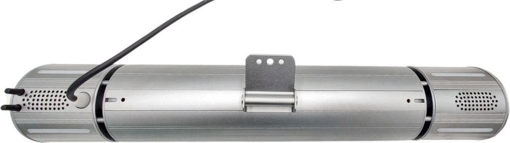 VEGA Infrarot Heizstrahler Sonoria 2000W mit Musik Terrassenstrahler Fernbedienung App-Steuerung