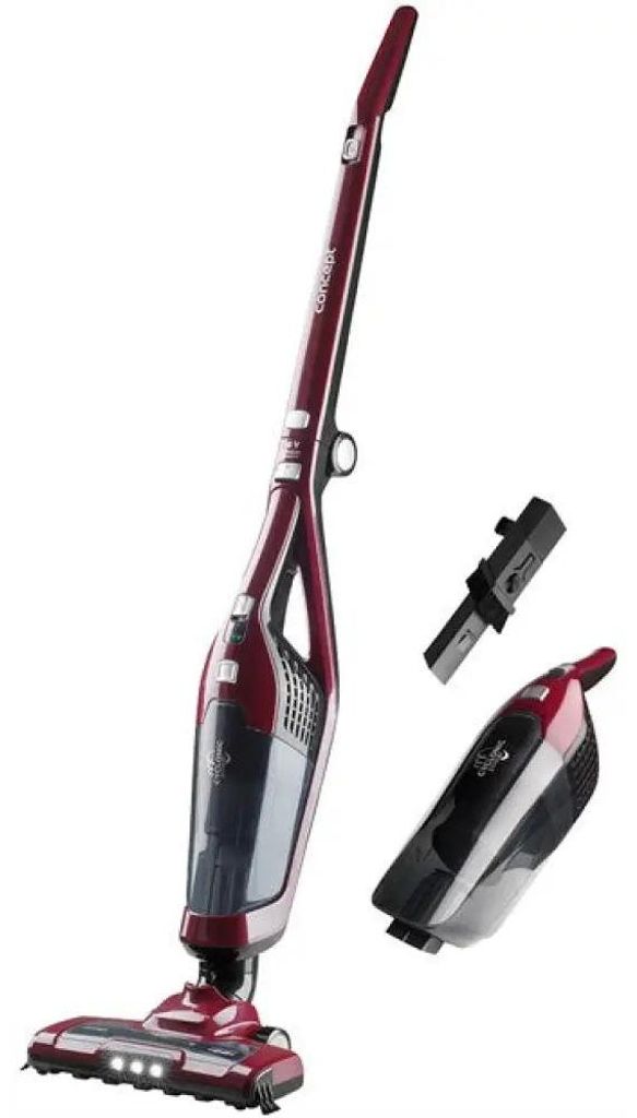 Concept VP4136 Steelstofzuiger/Elektrische bezem 2-in-1. Productafbeelding 