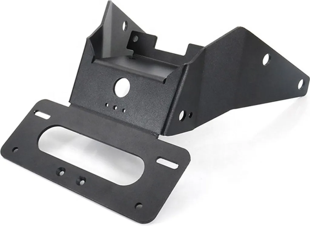 Support de Plaque KTM 690 Duke 12-19 KR14 en Acier Noir Haute Qualité