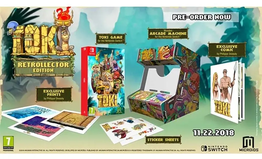 Jeu Nintendo Switch Toki Retrollector Edition - Coffret de Collection - 3