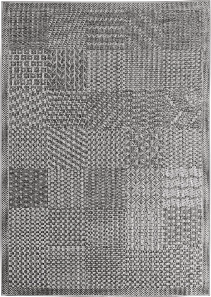 Tapis Extérieur Gris Ibiza Blo 120x170cm : Fini les Sols Sales et Chauds