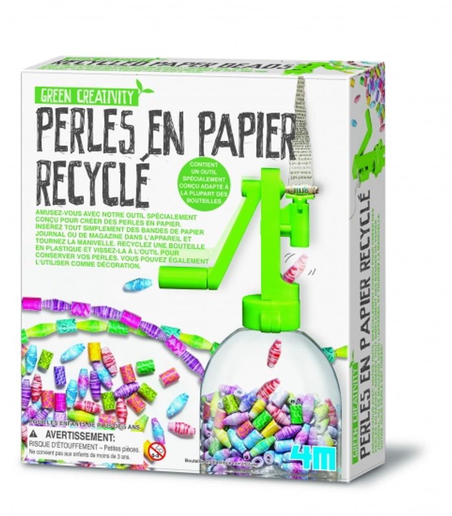 Set creativo - Perline realizzate con carta riciclata, Immagine del prodotto 