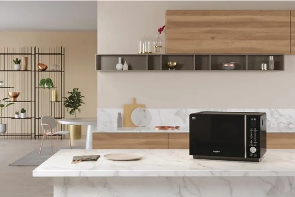 Micro-ondes Combiné Whirlpool ExtraSpace 25L pour Grands Plats Carrés - 8