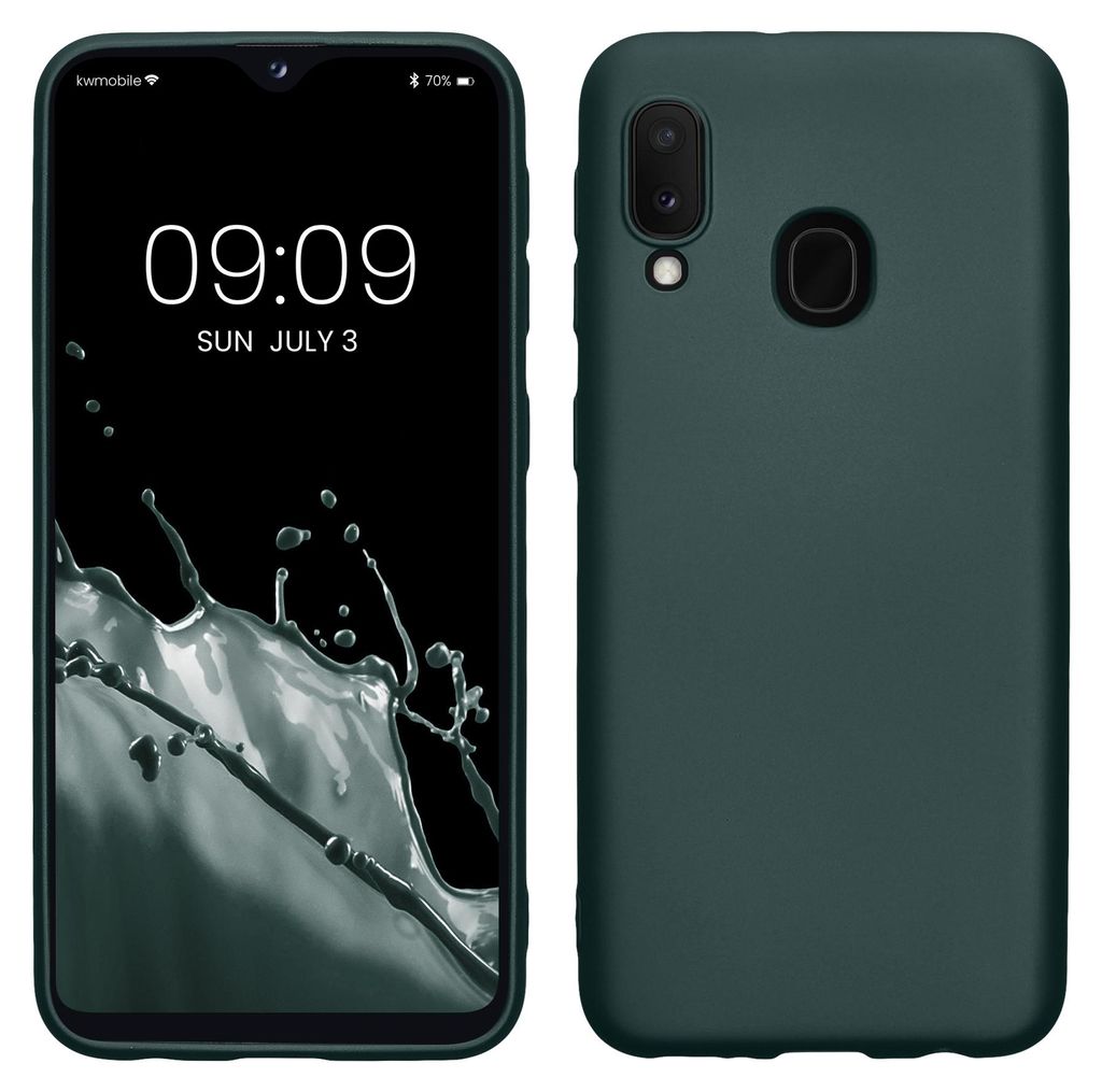 kwmobile Handyhülle für Samsung Galaxy A20e Hülle - Silikon Produktbild 