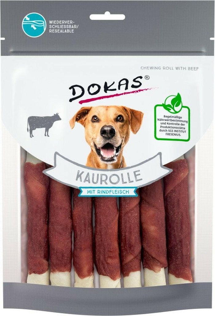 Dokas Snack Kaurolle mit Rindfleisch 190g Produktbild 