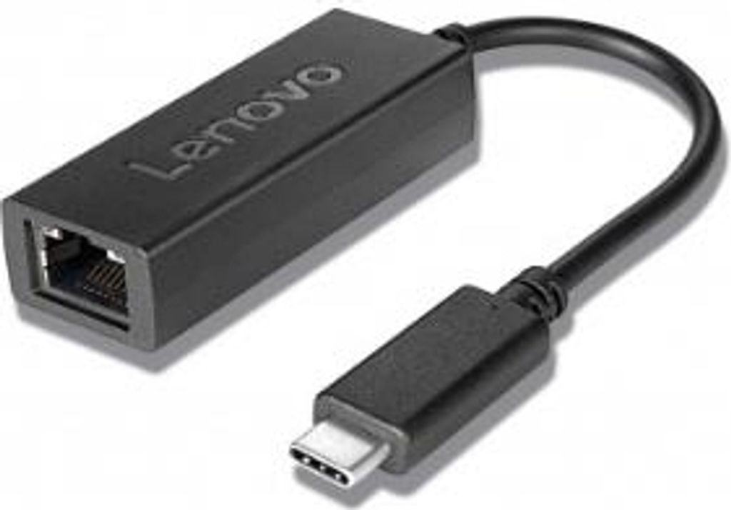 Lenovo 4X90L66917, Kabelgebunden, USB Typ-C, Ethernet, Schwarz