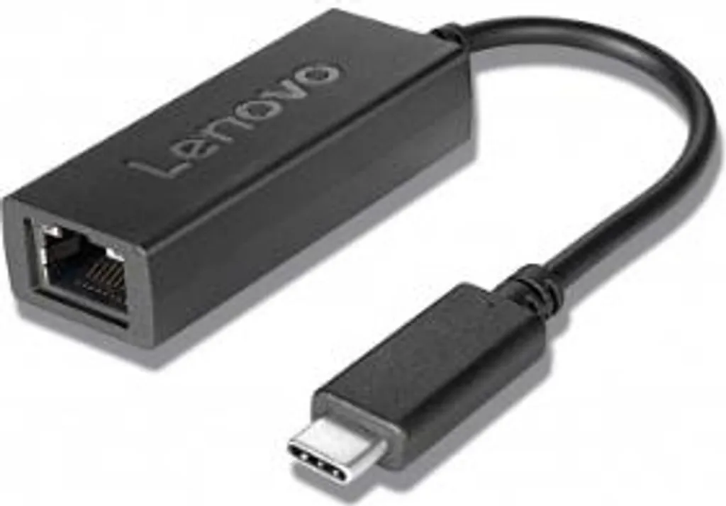 Adaptateur Réseau USB-C vers RJ45 Lenovo pour Connexion Ethernet Stable