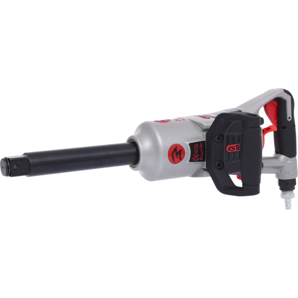 KS-Tools Druckluft-Schlagschrauber SUPER-MONSTER 515.3280, 3405 Nm 504 mm,langer Amboss, Vibrationsarm - 1 Zoll