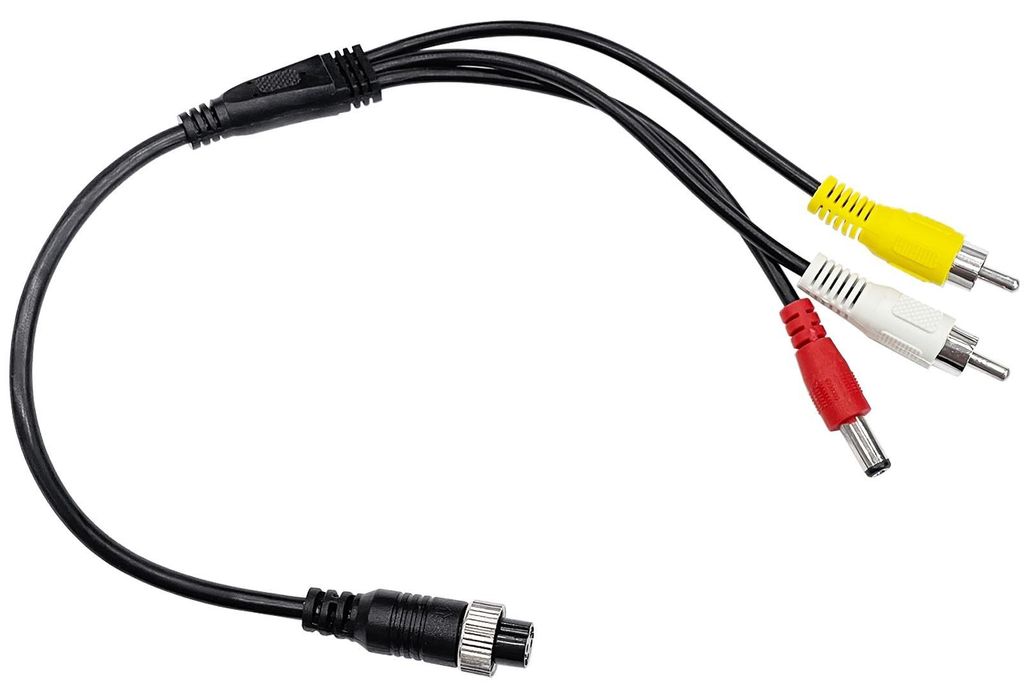 Rear view camera cable 4-pin adapter cable 4pin adapter RCA connection cable RCA