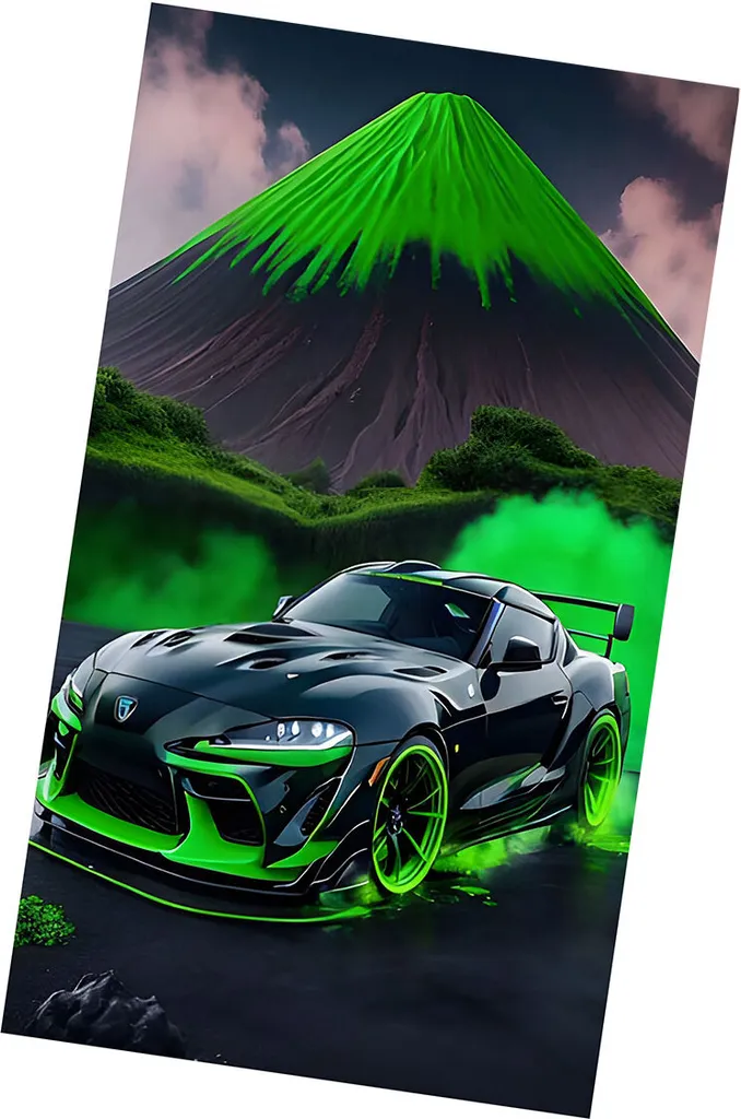 Idea Regalo Telo Mare Toyota Supra | 90x180cm per Fan MK4