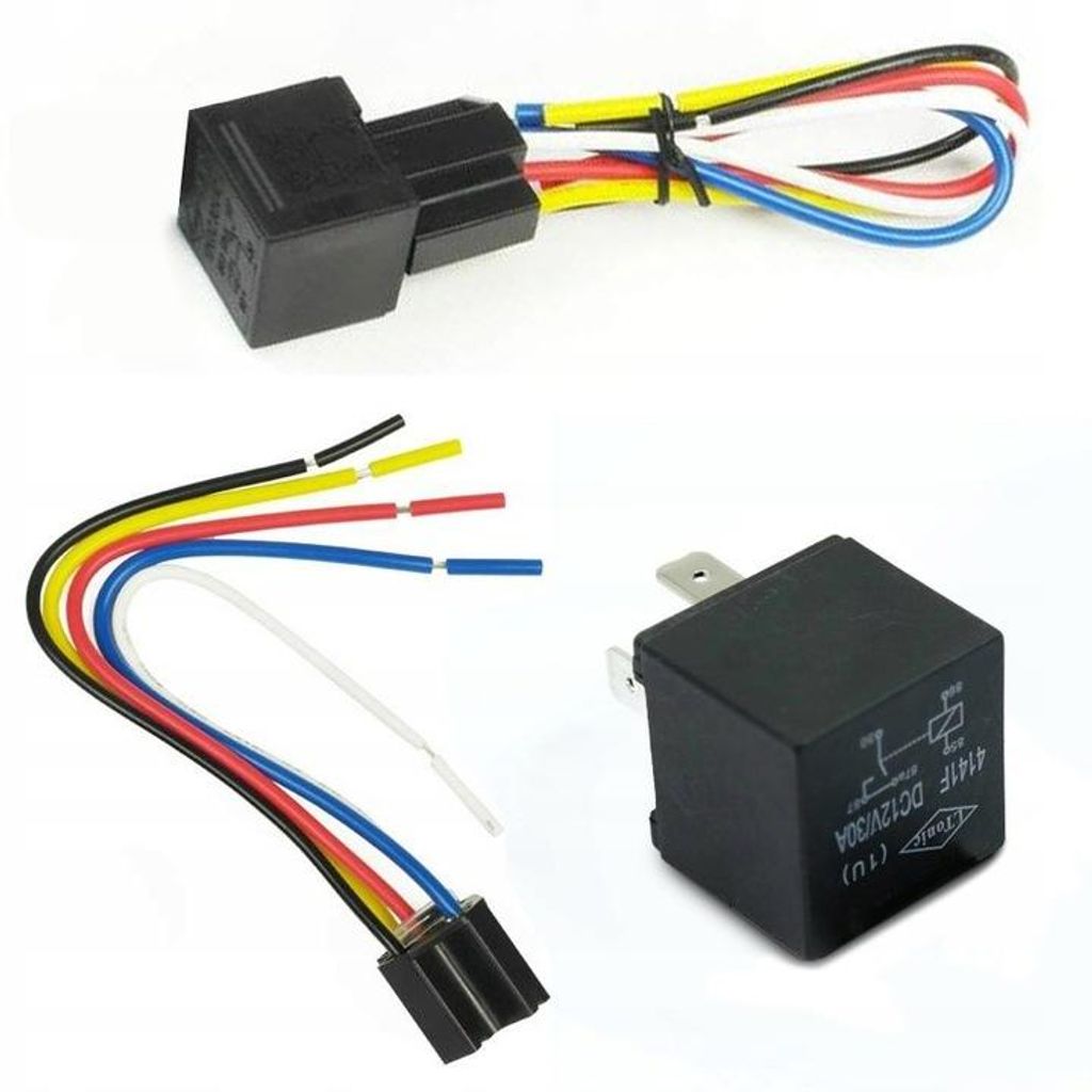 Auto-Relaiskabelbuchse 5-Polig 40A 12V Produktbild 