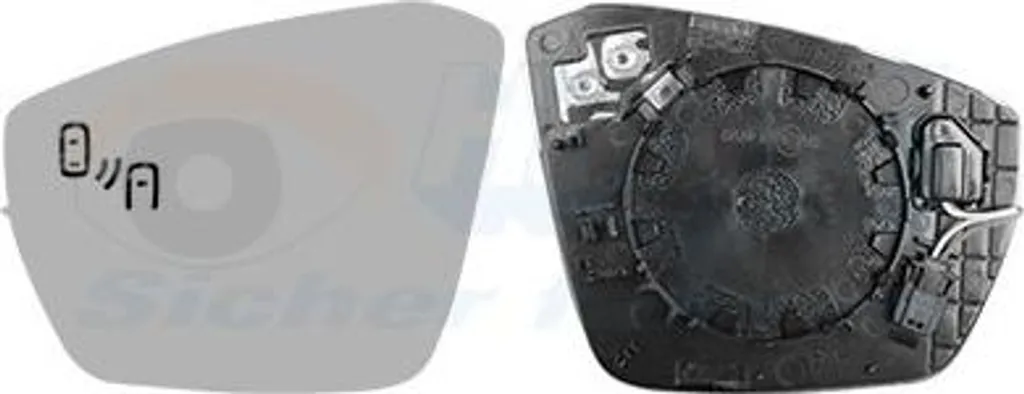 Réparer Rétroviseur Skoda Octavia III - Glace de Miroir Adaptable