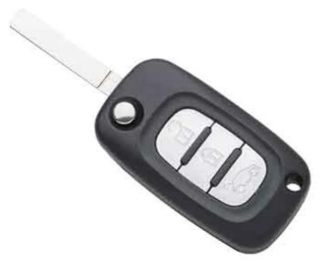 Coque de Clé de Voiture pour Renault et Opel modèle VA2R01 à 3 Touches