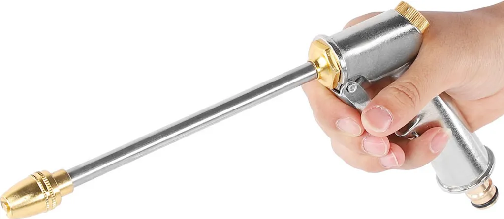 Pistola a spruzzo d'acqua ad alta pressione, pistola ad acqua ad alta pressione, pistola a spruzzo d'acqua, pistola a spruzzo d'acqua ad ugello lungo, pistola ad alta pressione del lavaggio dell'automobile, pistola d'innaffiamento del giardino - 3