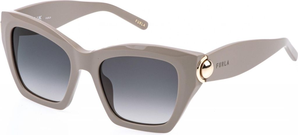 Furla SFU979 Beige lucido 53/19/140 Damen Sonnenbrillen