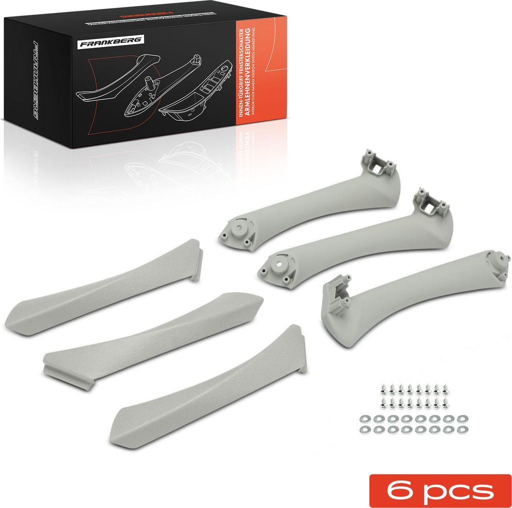 Frankberg 6x Türgriff Innenausstattung Beidseitig für BMW 3er Touring E90 E91 2005-2012