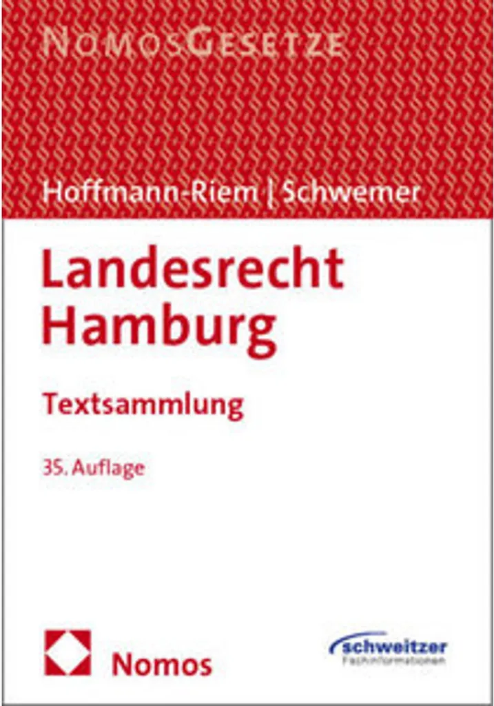 Droit du Land de Hambourg avec Commentaires et Analyses Institutionnels