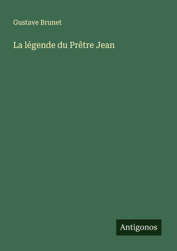 La légende du Prêtre Jean
