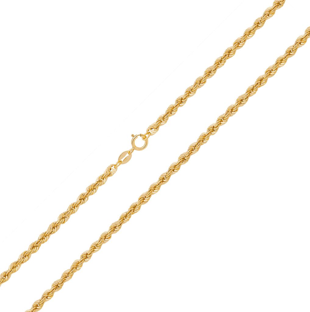 Raffiniertes 9 Karat (375) Gold Damen - Armband - 18cm*3mm; TRS19430