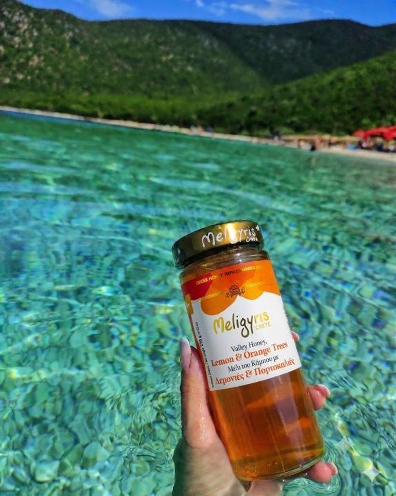 Meligyris Honig 270 g aus Kreta Zitronen- und Orangenblüten Produktbild 