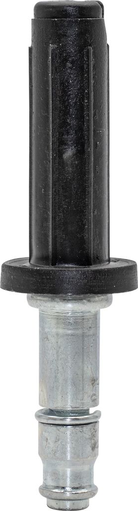 WAGNER Teewagenstift + Hülse 2tlg. - Ø 10 / 18 / 8 mm x 34 / 26 / 65 mm, für Möbelrolle / Möbelgleiter Aufnahme 8 mm - 11008099