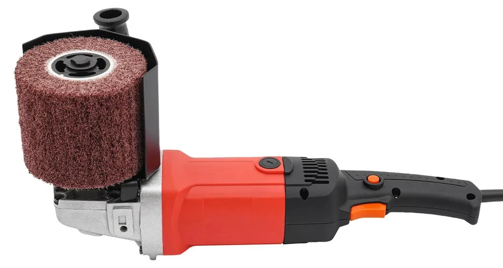 Ponceuse satinante polisseuse 2200W pour éliminer rouille et oxydation