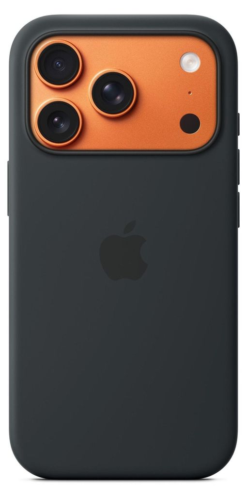 iPhone 17 Pro Silicone Case mit MagSafe – Schwarz Produktbild 