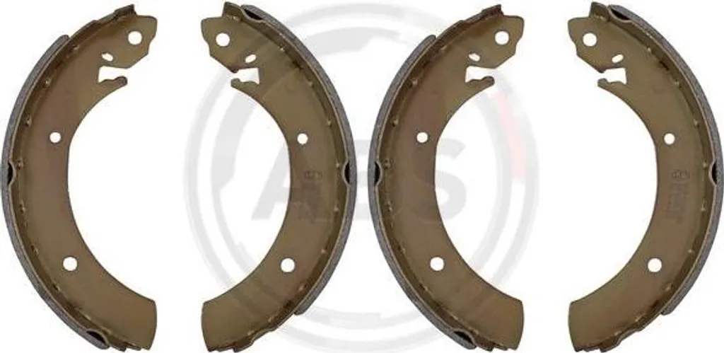 Ganasce Freno Posteriori A.B.S. 8125 per SsangYong Rexton e Kyron