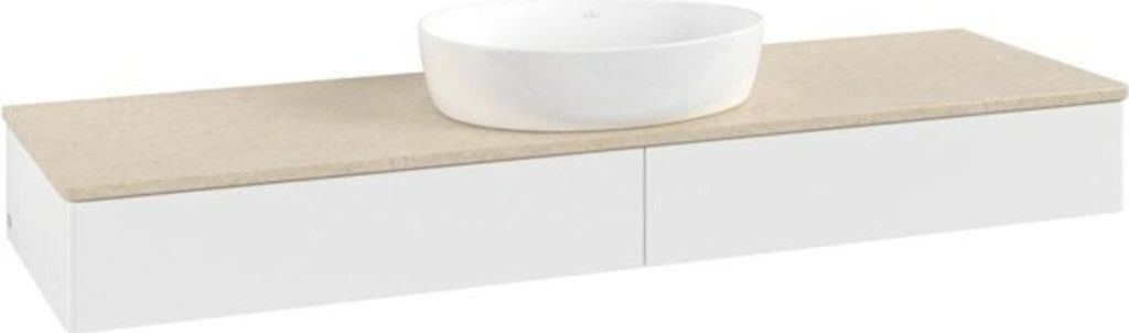 V&B Waschtischunterschrank ohne Frontstruktur Antao 160x50cm, WBP-farbe botti., wh. m Lac