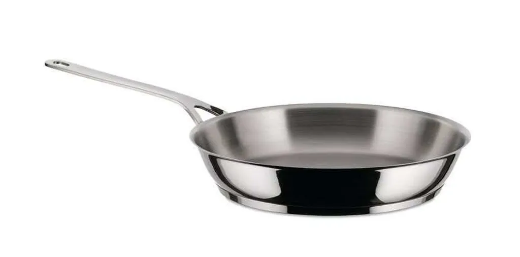 Alessi Pots & Pans Padella 24cm Acciaio Inox - Ideale per Induzione