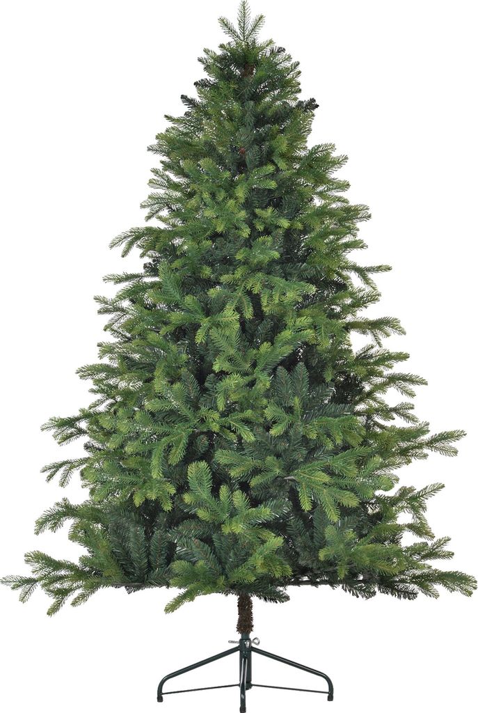 Umělý vánoční stromek HOMCOM, 183 cm, vánoční stromek s Obrázek produktu 