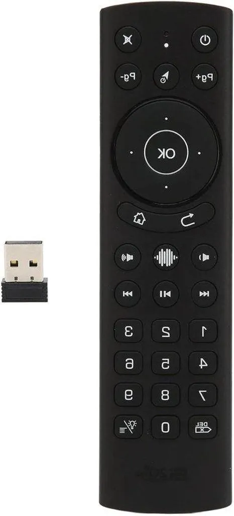 Télécommande Vocale Bluetooth Rétroéclairée - Solution Tout-en-un TV PC