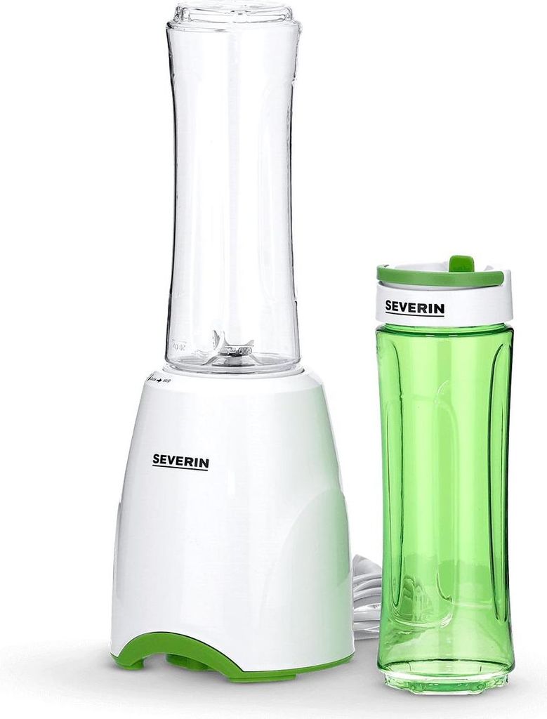 SEVERIN Smoothie Mix & Go SM 3735 aus Kunststoff, grünweiß Standmixer Standmixer Mixbecher