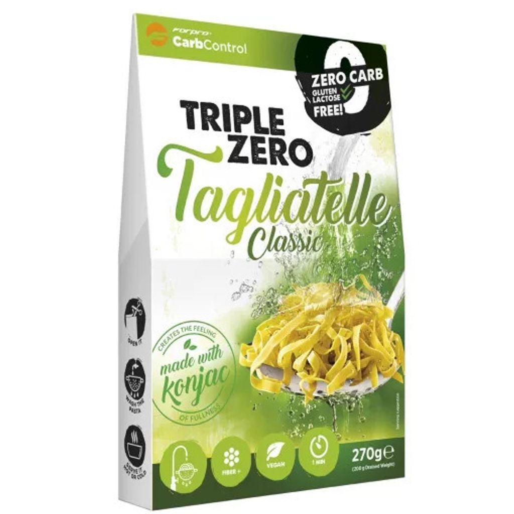 Triple Zero Konjak NudelnTagliatelle 270g / vegan / glutenfrei / keto