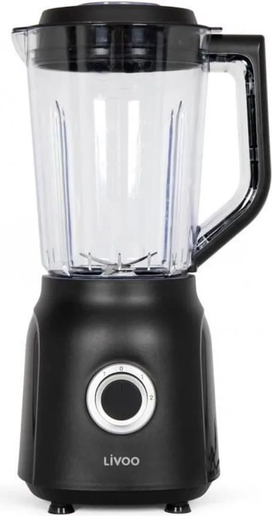 Blender Smoothies et Soupes 1.5L - Mixeur Livoo 600W Inox DOP242N