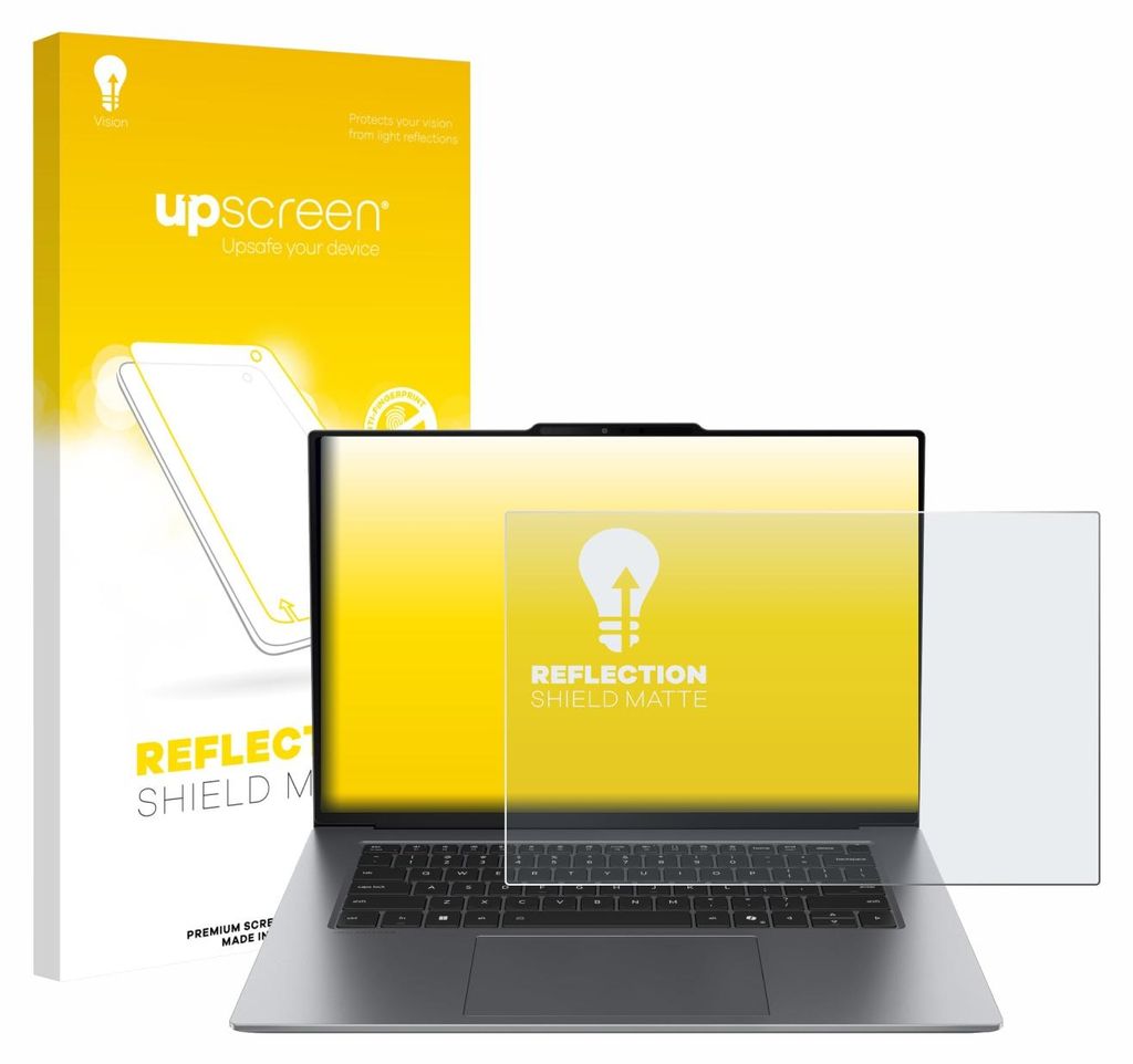 upscreen Schutzfolie für Lenovo ThinkPad X9-15p Gen 1 Aura Editio Displayschutz Displayschutzfolie Folie Matt Entspiegelungsfolie