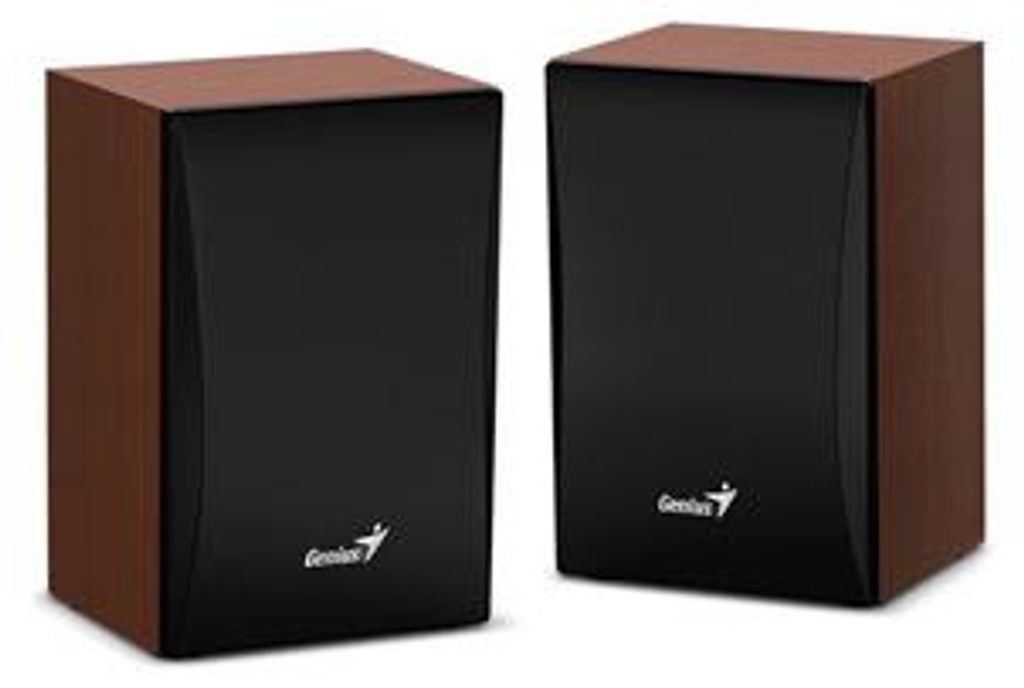 Reproduktory Genius SP-HF380 BT, 2.0, 3 W, hnedá/čierna, Obrázok produktu 