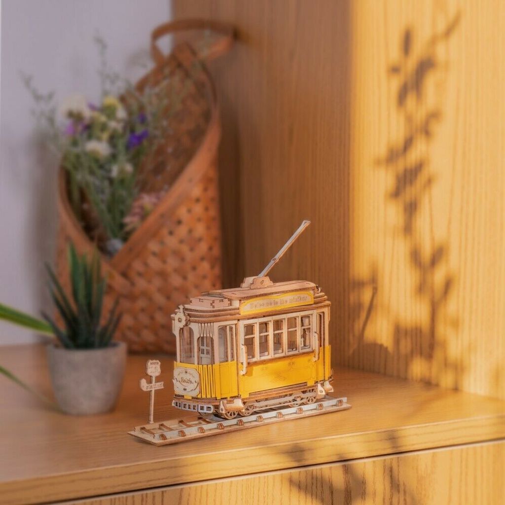 Drevené 3D puzzle s električkou Obrázok produktu 11