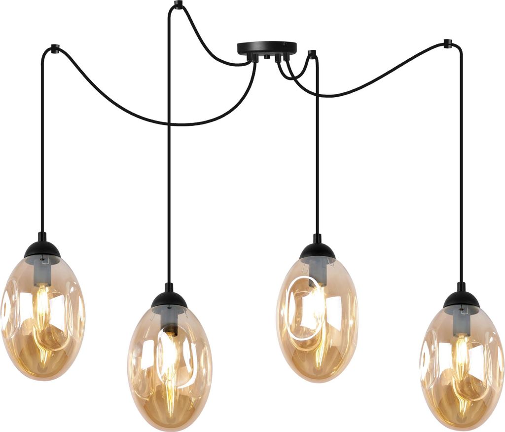 Elegante Hängelampe – Moderne Deckenlampe Kronleuchter für Wohnzimmer, Schlafzimmer und Gästezimmer