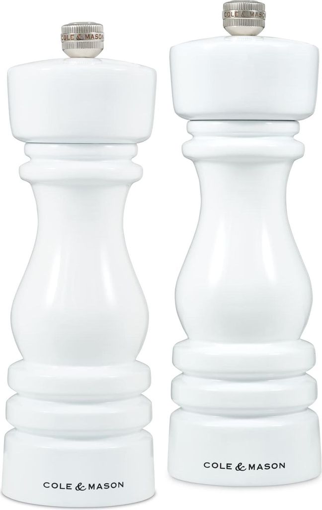 Cole&Mason London Buche weiss glänzend Geschenkset 18 cmLondon White Gloss Gift Set 18 cm