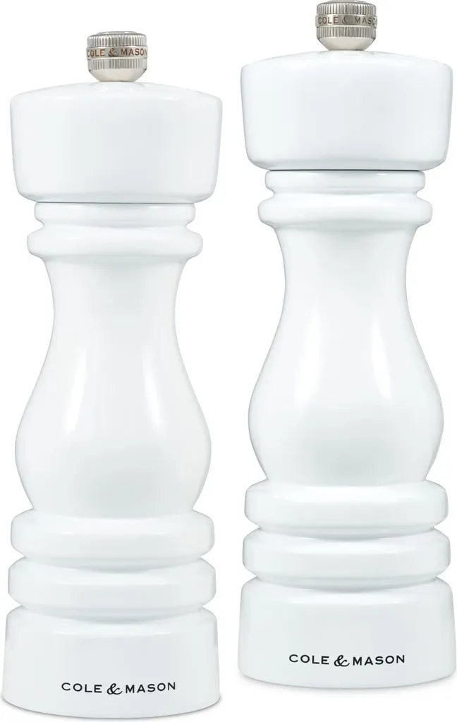 Set Macinini Cole & Mason London Bianco Lucido - Qualità per la Vita