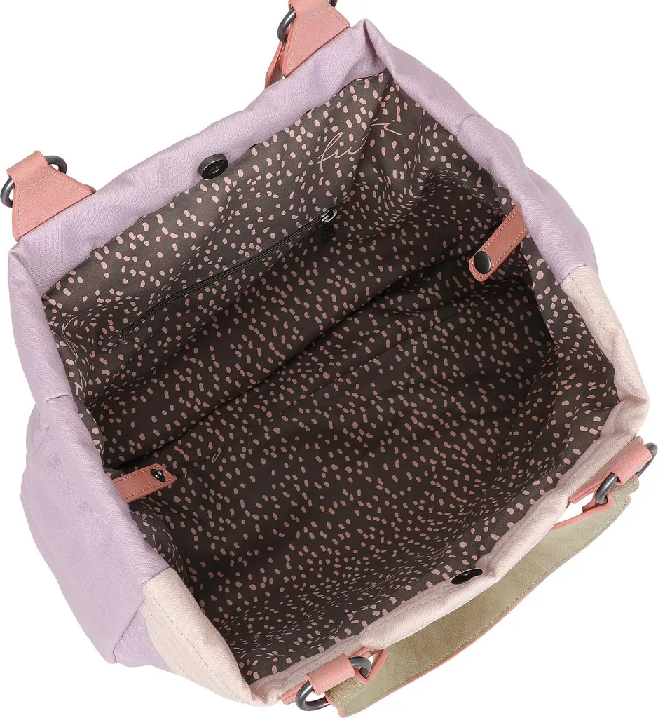 Sac shopper multicolore Izzy Medium en canvas Quilted édition limitée