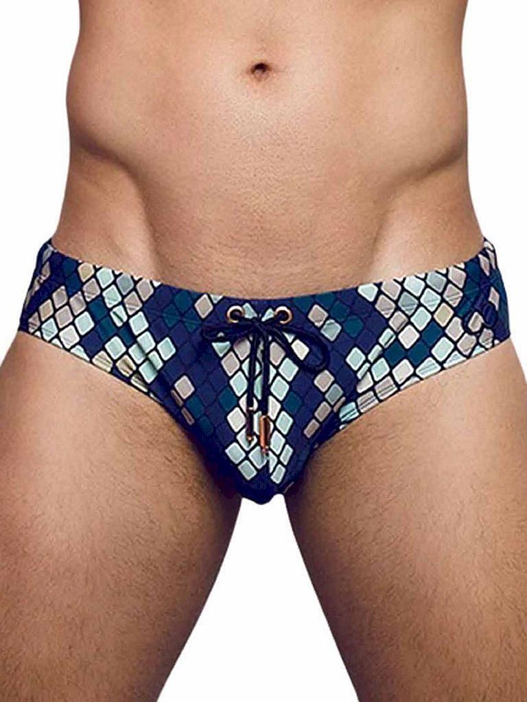 2Eros Print Swimwear Brief Python M