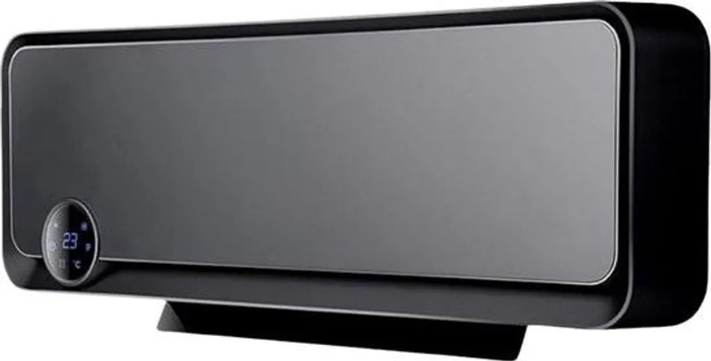 Radiateur de salle de bain électrique noir 2000W - Chauffage performant
