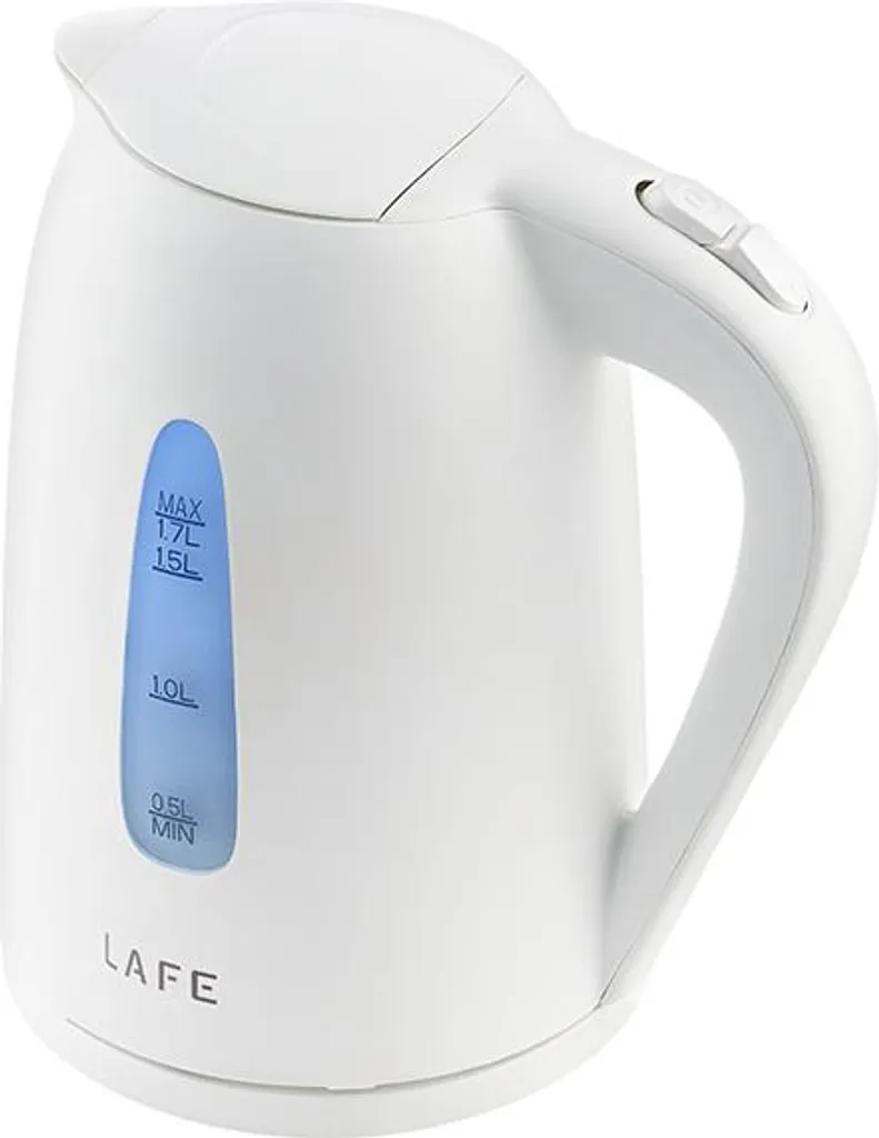Bouilloire électrique Blanche LAFE Essential pour Thé et Infusions